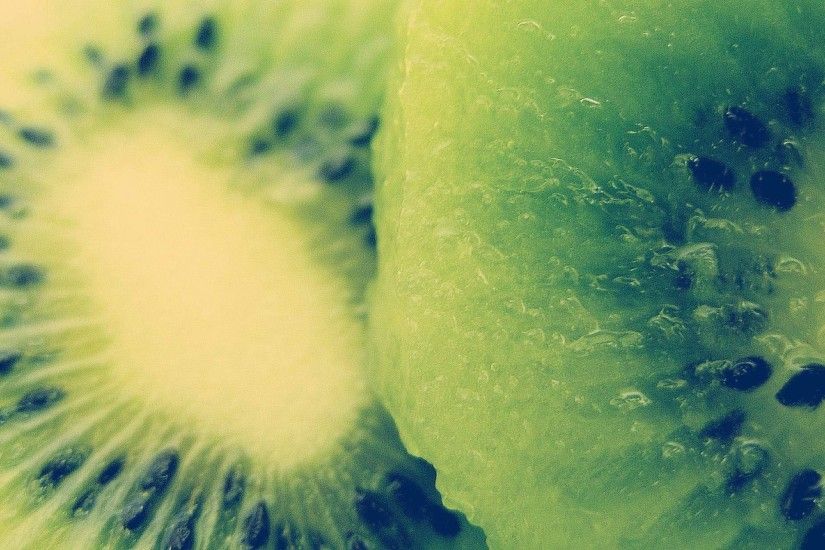 photography, Macro, Kiwi (fruit), Food