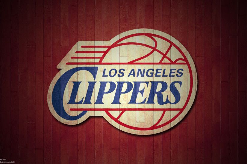 NBA 2017 Los Angeles Clippers hardwood logo desktop wallpaper ...