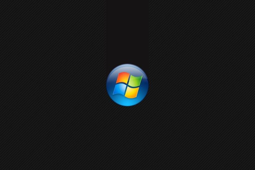 Windows Logo Black Background