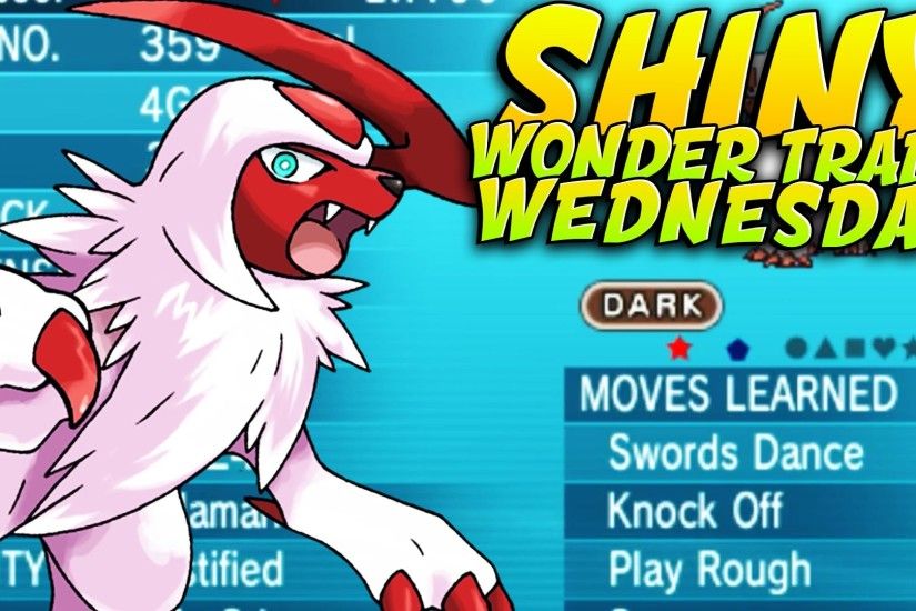 Shiny Wonder Trade Wednesday - SHINY ABSOL! - EP 13