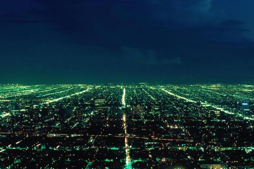2560x1600 City Skyline at Night