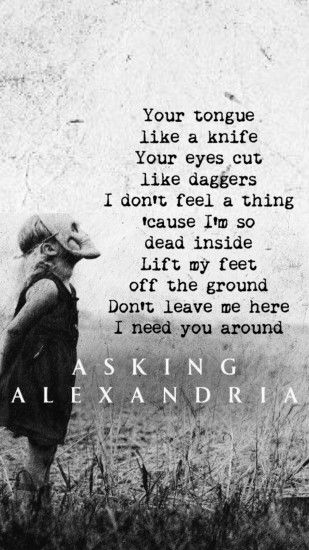 Asking Alexandria Iphone Widescreen Wallpaper.