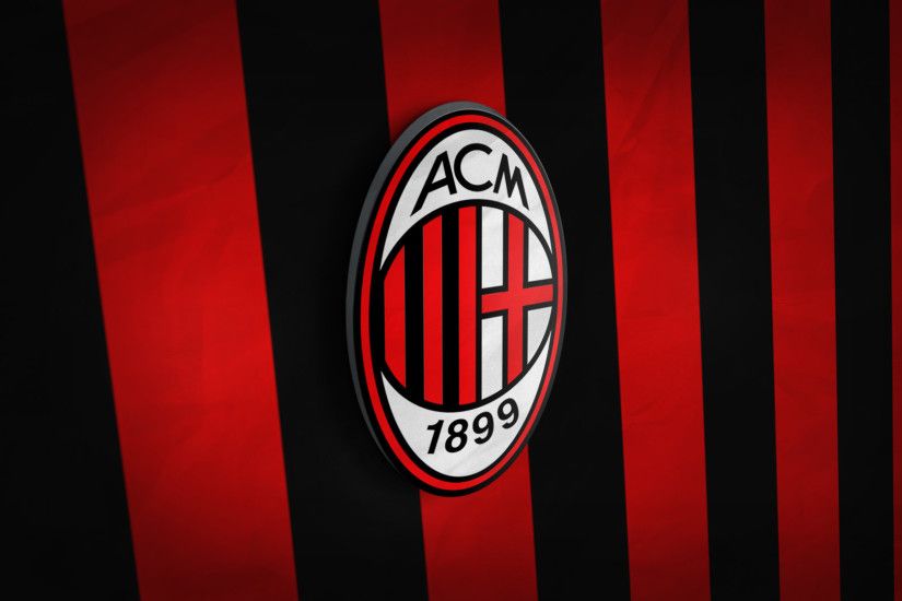 AC Milan 3D Logo Wallpaper