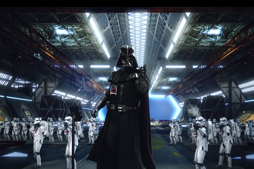 Star wars movies stormtroopers darth vader tie fighters wallpaper