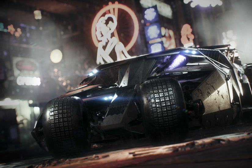 Batman Tumbler Batmobile 4K