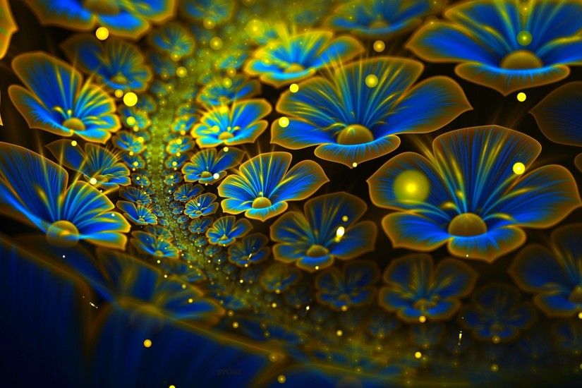 abstract fractal cg digital-art 3d colors wallpaper