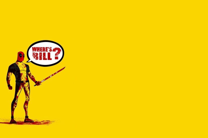 Deadpool Kill Bill Katana Wallpapers HD / Desktop and Mobile Backgrounds