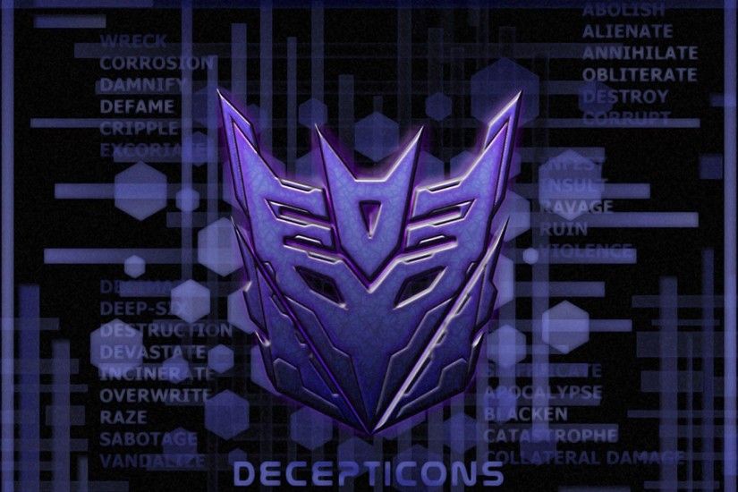 Decepticon logo wallpaper | Wallpaper Wide HD