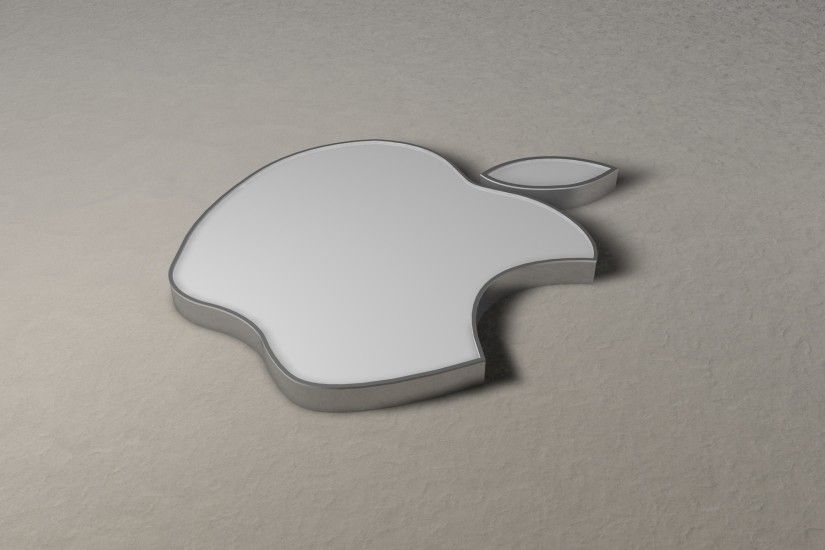 Apple 3D Logo HD Wallpaper