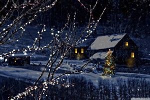 full size Christmas Night Wallpaper 1920x1080