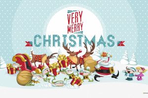 free Merry Christmas Wallpaper 2018 2560x1600 for lockscreen