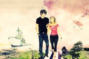 free Love Cartoon Wallpaper 3840x2160 retina