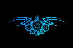 Blue Tribal Wallpaper 2560x1600 download