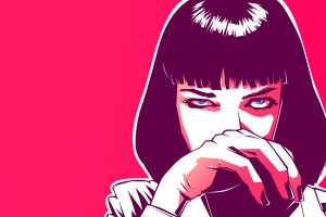 vertical Pulp Fiction Wallpapers 1920x1080 for samsung