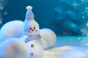 Snowman Desktop Wallpaper 1920x1080 for computer