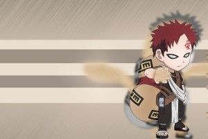 widescreen Gaara Chibi Wallpaper 1920x1080 download
