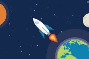 beautiful Rocket Wallpaper 2560x1600