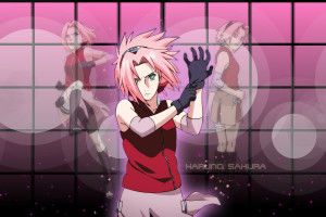 vertical Sakura Haruno Shippuden Wallpaper 1920x1200 iPhone
