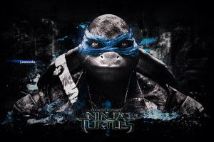 full size TMNT Leonardo Wallpaper 1920x1080 ipad pro