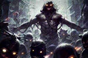 large Demons Wallpaper 2560x1600