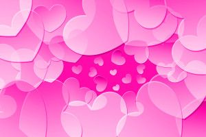 popular Pink Heart Wallpaper 2880x1800