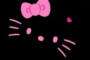 top Hello Kitty Wallpaper Pink and Black 1920x1200
