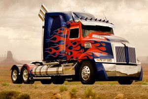 download Optimus Prime Truck Wallpaper 2560x1419