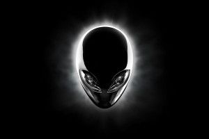 large Alienware Wallpaper Black 1920x1080 notebook