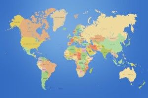 World Map Desktop Wallpaper 1920x1080 download free