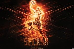 Stephen Curry Fire Wallpaper 3840x2160 for desktop