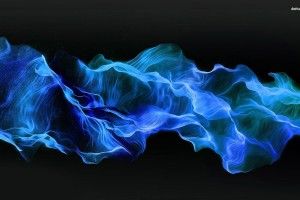 Blue Smoke Wallpaper 1920x1200 Phone