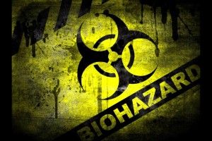large Radioactive Symbol Wallpaper 1920x1080