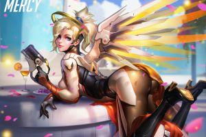 popular mercy overwatch wallpaper 2000x1482 for iphone 5s