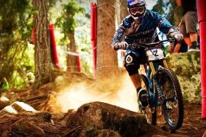 popular Downhill Mountain Bike Wallpaper 1920x1200 tablet