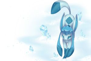 widescreen Glaceon Wallpaper 2500x1893 for iphone