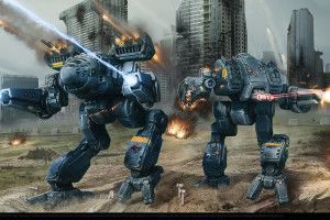 cool Battle Mech Wallpaper 1920x1080 Desktop