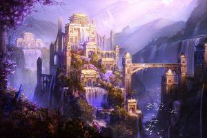 fantasy castle wallpaper 1920x1080 Phone