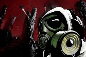 gorgerous Dubstep Gas Mask Wallpaper 1920x1200 ipad retina