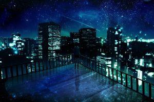 popular anime city wallpaper 1920x1080