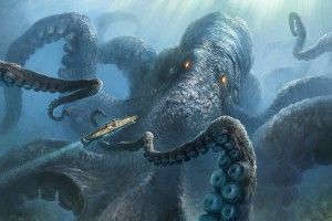 free Sea Monster Wallpaper 1920x1080 for windows 10