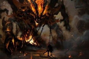 Demonic Wallpaper 2560x1600 computer