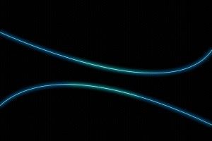 free download Blue Neon Wallpaper 2560x1920 for ios