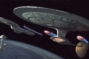 Galaxy Class Starship Wallpaper 2349x1222 windows