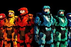 Red vs Blue Wallpapers 1920x1080 for computer