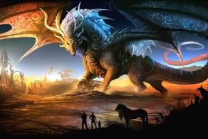 full size Epic Dragon Wallpaper 2560x1600 macbook