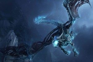 Cool Blue Dragon Wallpaper 1920x1200 for iPad Pro