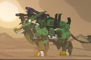 Zoids Liger Zero Schneider Wallpaper 1920x1080 HD for mobile