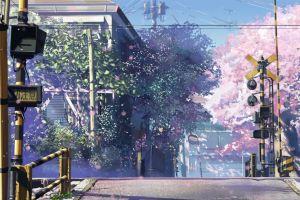 large anime city background 1920x1080 photos