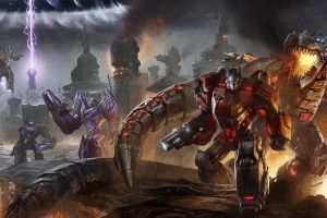 beautiful Fall of Cybertron Wallpaper 1920x1080
