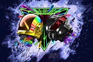 cool Daft Punk Background 1920x1080 for iPad 2